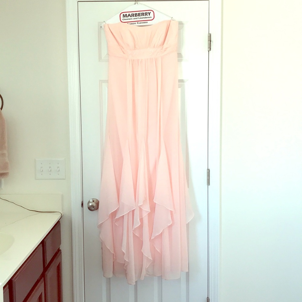Long Light Pink Dress
